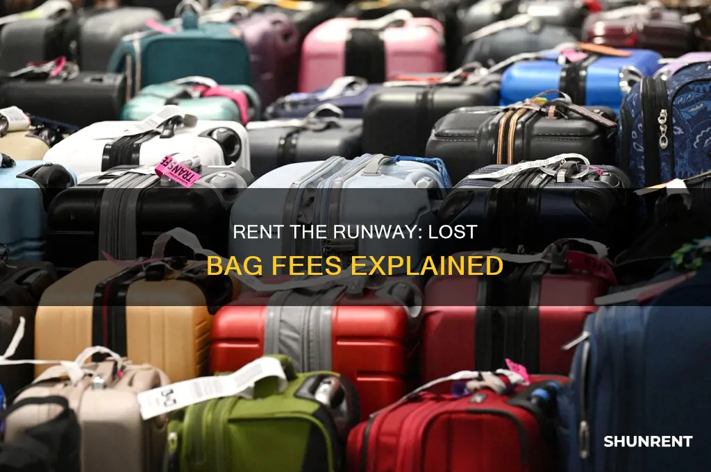 does rent th erunway chanrge for lost bag