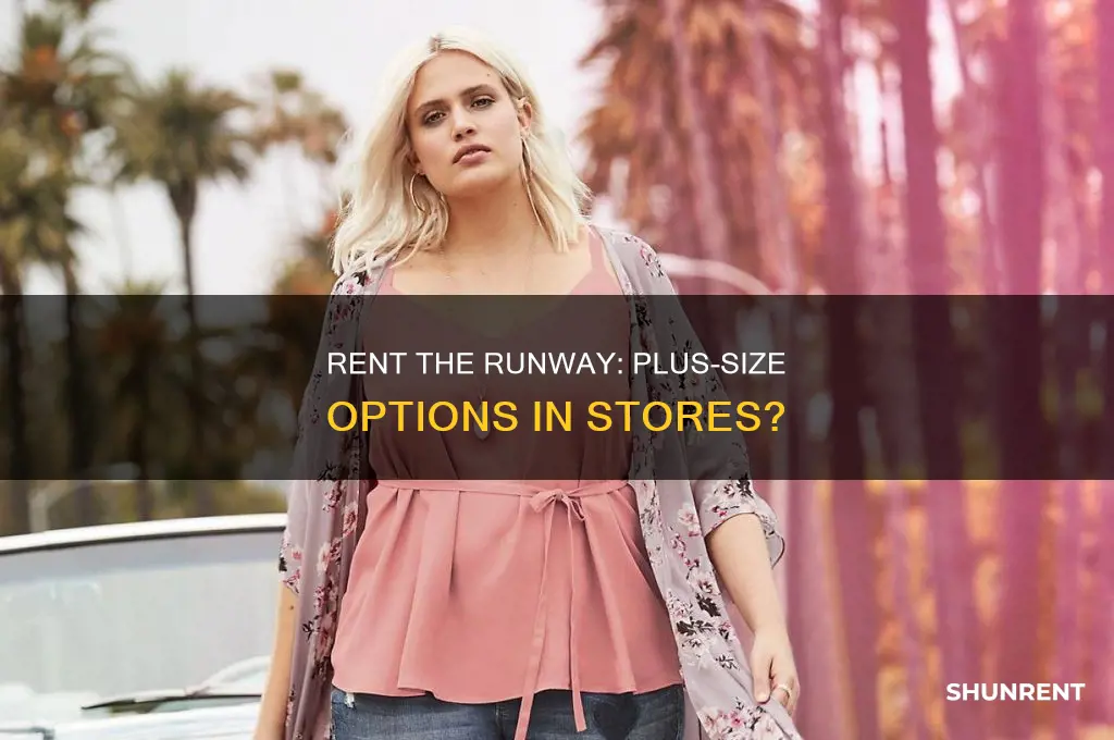 does rent the runway carry plus sizes in stores