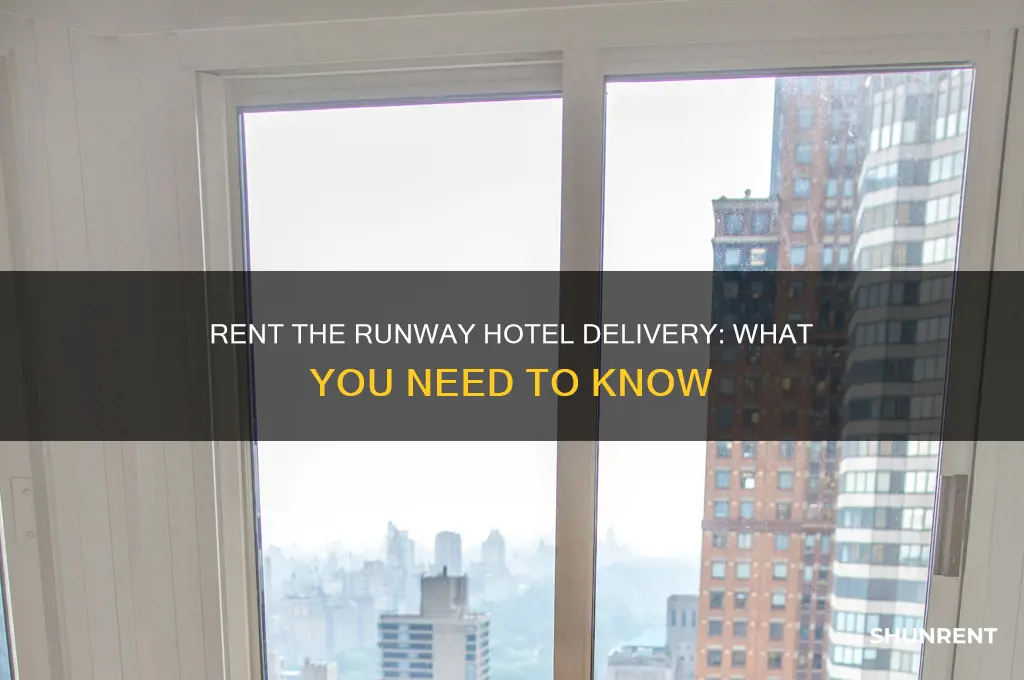 does rent the runway deliver to hotels