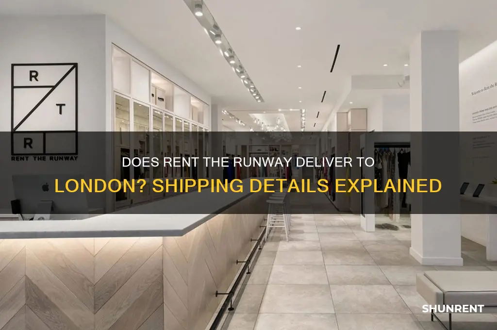 does rent the runway deliver to london