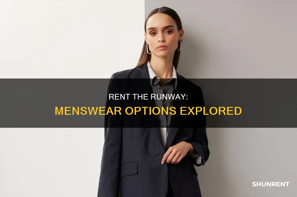 does rent the runway have clothes for men