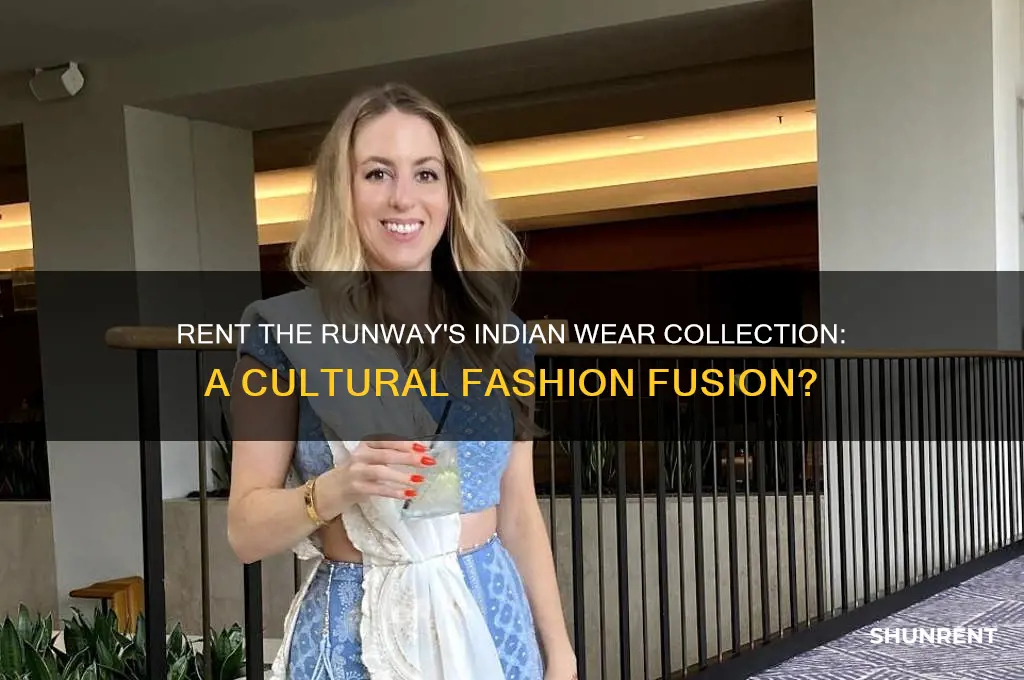 does rent the runway have indian clothes