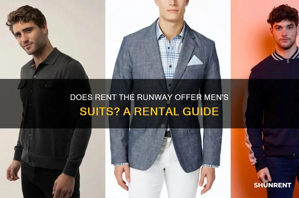 does rent the runway have mens suits