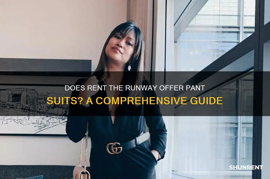 does rent the runway have pant suits