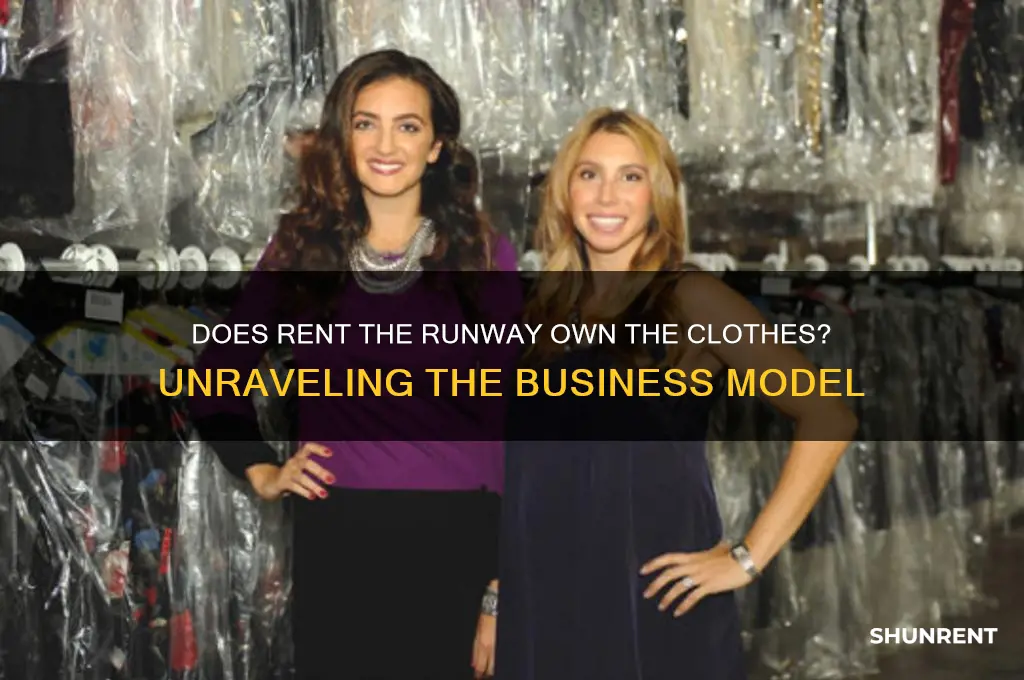 does rent the runway own the clothes