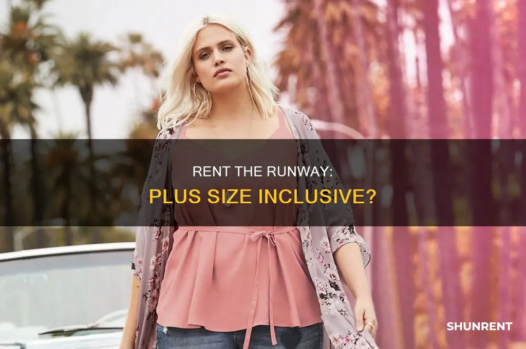 does rent the runway service plus size women