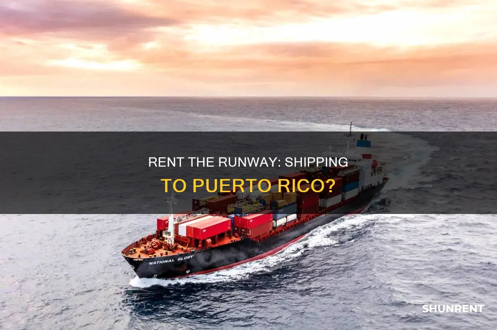 does rent the runway ship to puerto rico