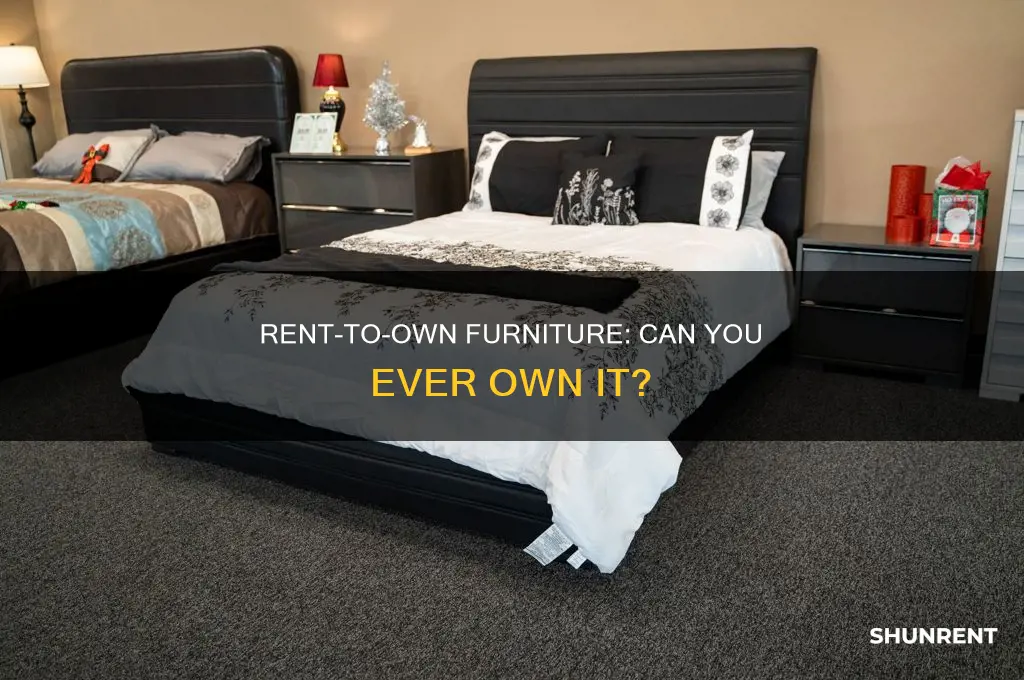 does rent-to-own ever sell their furniture