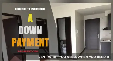 Rent-to-Own Homes: Down Payment or Not?