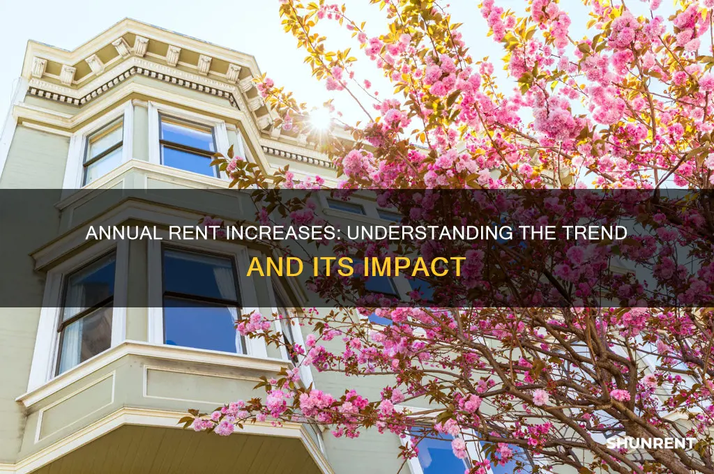 does rent usually go up every year