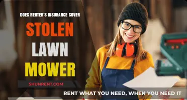 Renter's Insurance: Lawn Mower Theft Coverage?