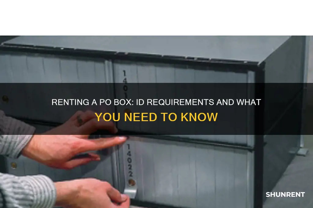 does renting a po box need id