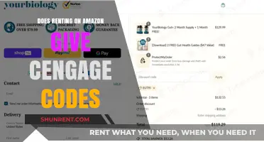 Renting on Amazon: Does It Include Cengage Access Codes?