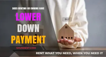Renting vs. Owning: Which Has a Lower Down Payment?