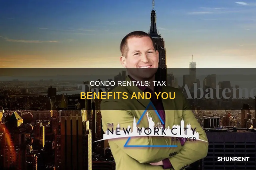 does renting out a condo have any tax benefits