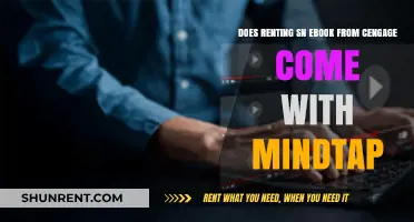 Cengage eBook Rentals: MindTap Included?