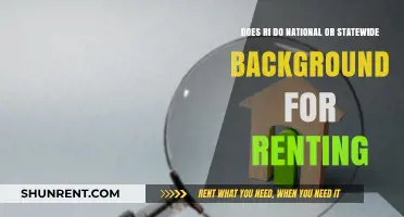 Background Checks for Renting in RI: National or Statewide?