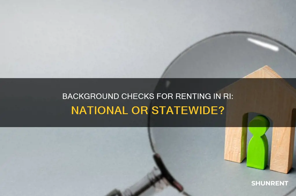 does ri do national or statewide background for renting