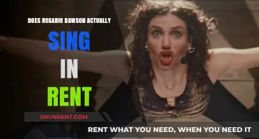 Rosario Dawson's Singing in Rent: Fact or Fiction?