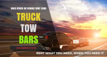 Renting Semi Truck Tow Bars: Ryder or Penske?