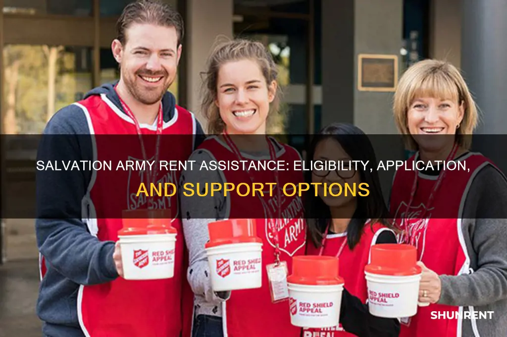 does salvation army help with rent assistance