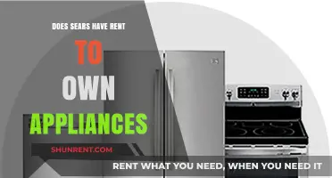Rent-to-Own Appliances at Sears: Fact or Fiction?
