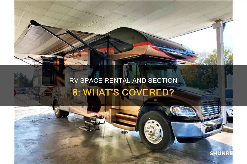 does section 8 cover rv space for rent