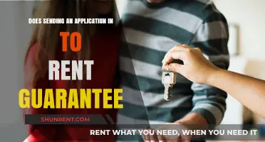 Renting: Application Submission Doesn't Guarantee Approval