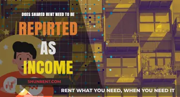 Rent Sharing: Income Reporting Requirements