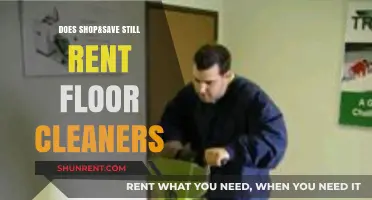 Shop&Save Floor Cleaner Rentals: Are They Still Available?