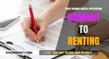 Signing a Rental Application: Does It Commit You to Renting?