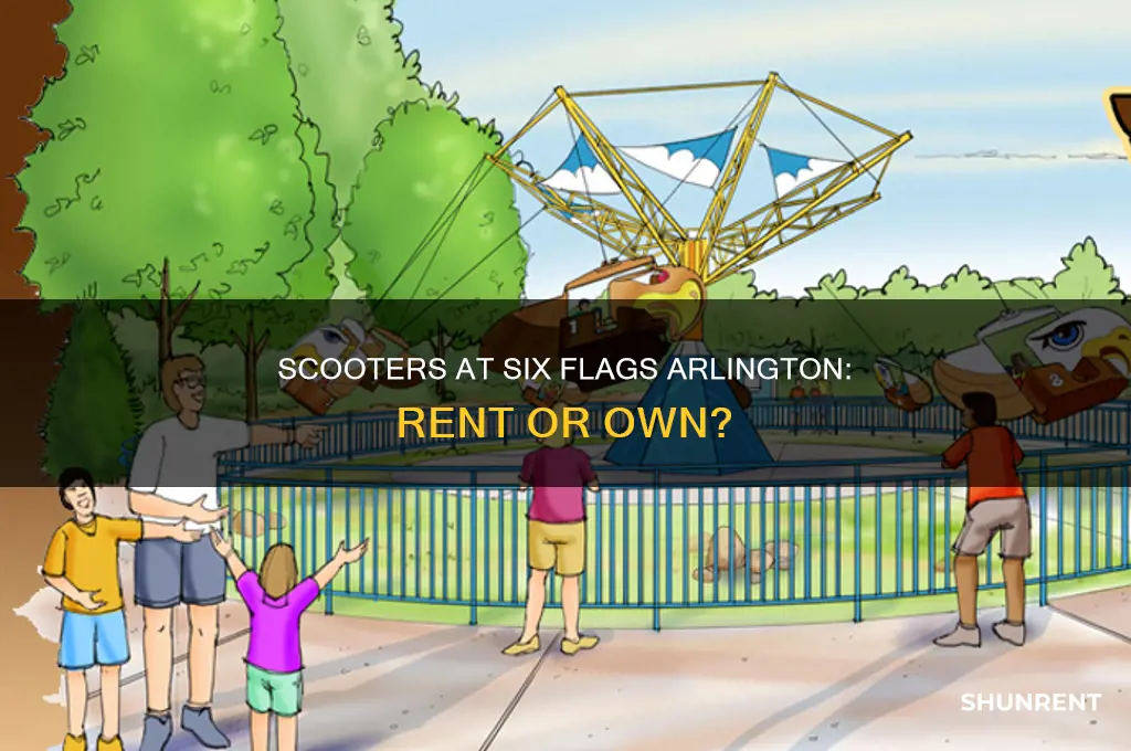 does six flags arlington have scooter