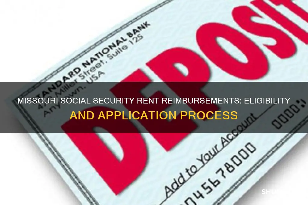 does social security give rent reimbirsements missouri