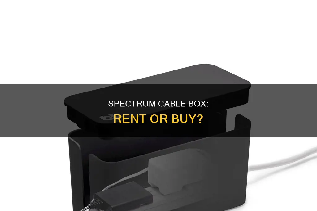 does spectrum require you to rent a cable box