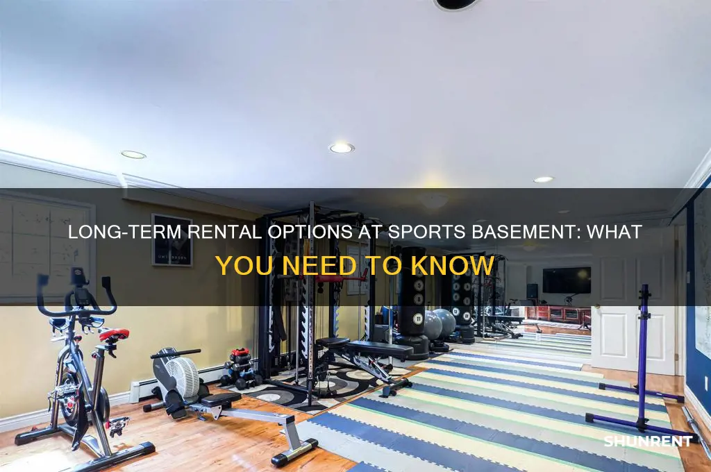 does sportsbasement offer rent for long term