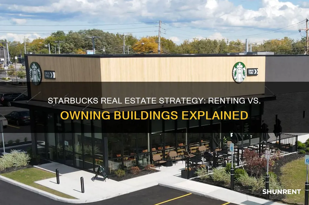 does starbucks rent or own their buildings