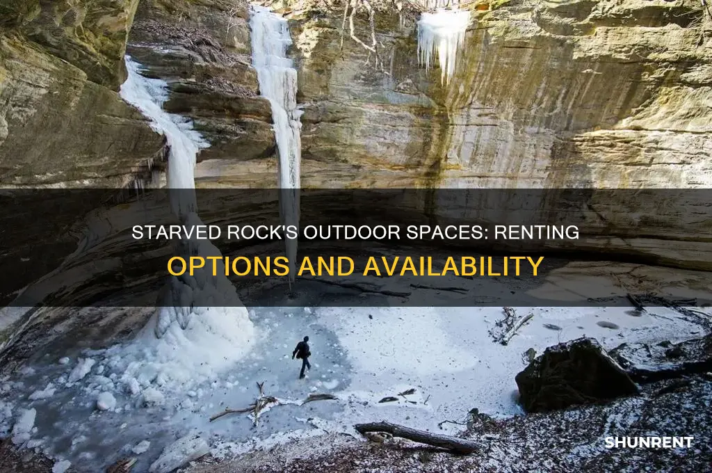 does starve rock have outdoor spaces to rent