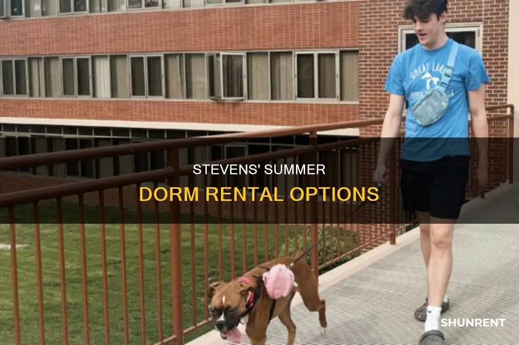 does stevens rent out dorms during the summer