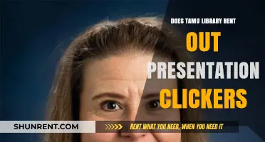 TAMU Library Presentation Clicker Rental: Availability and How to Borrow