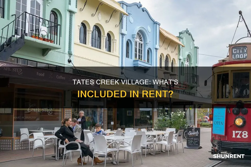 does tates creek village include utilities in rent