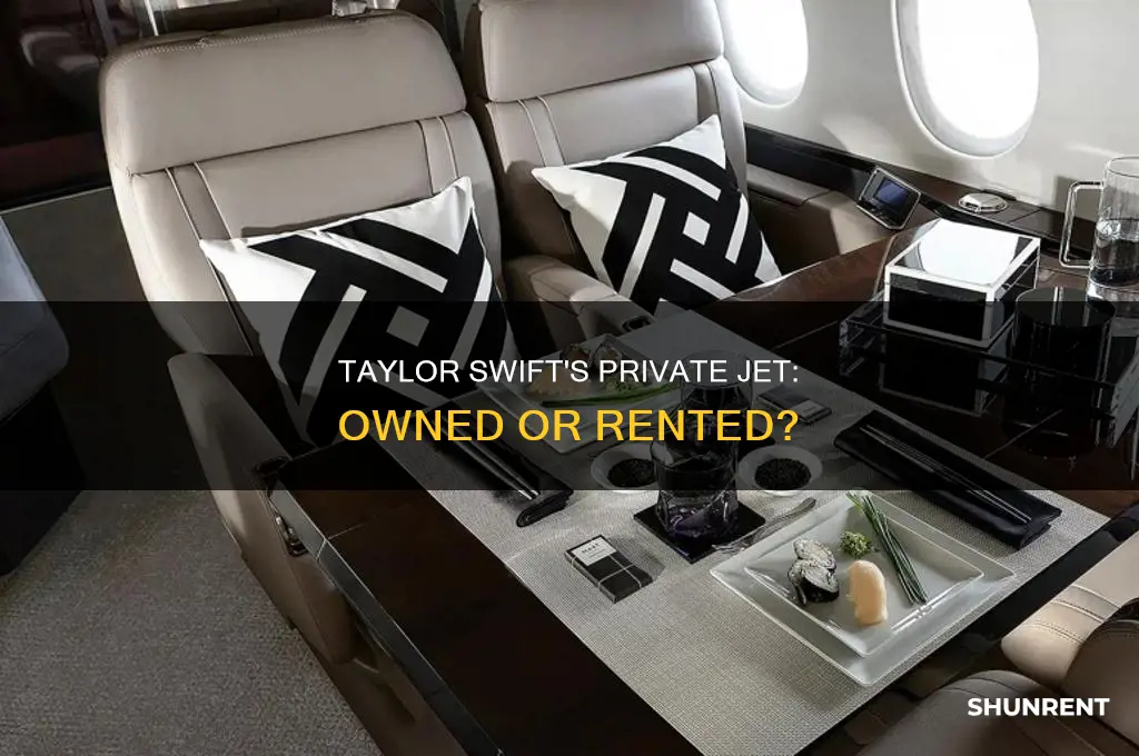 does taylor swift rent out her private jet