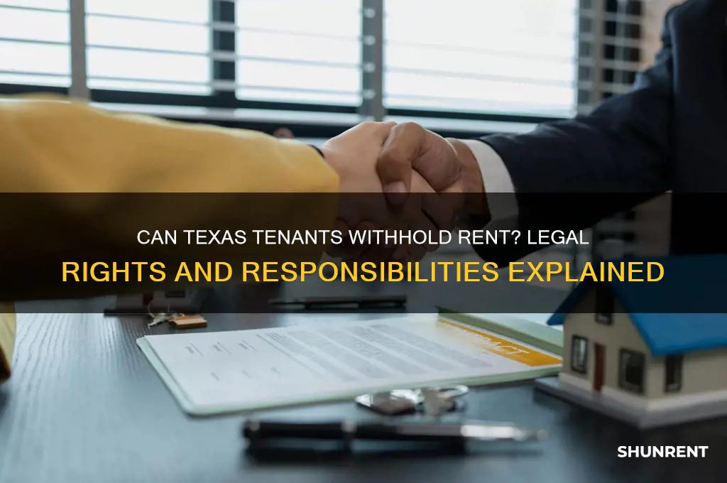 does texas allow you to withhold rent