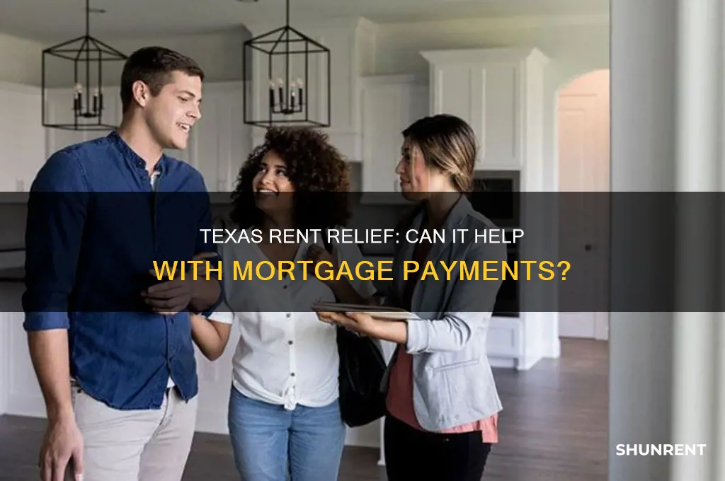 does texas rent relief help with mortgage payments