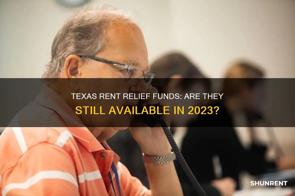 does texas rent relief still have funds