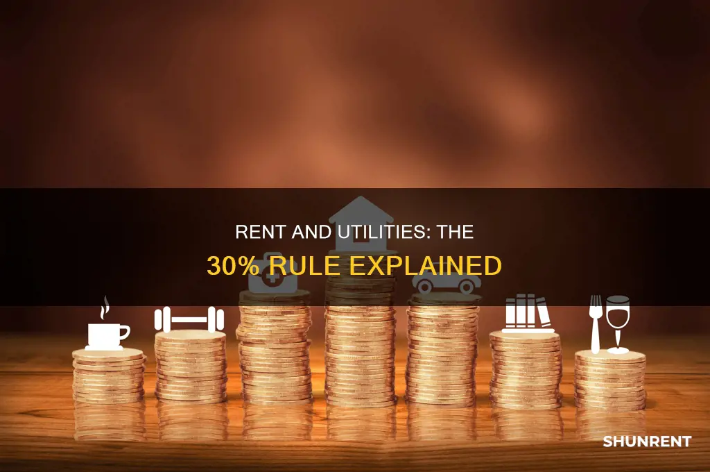 does the 30 rule for rent include utilities