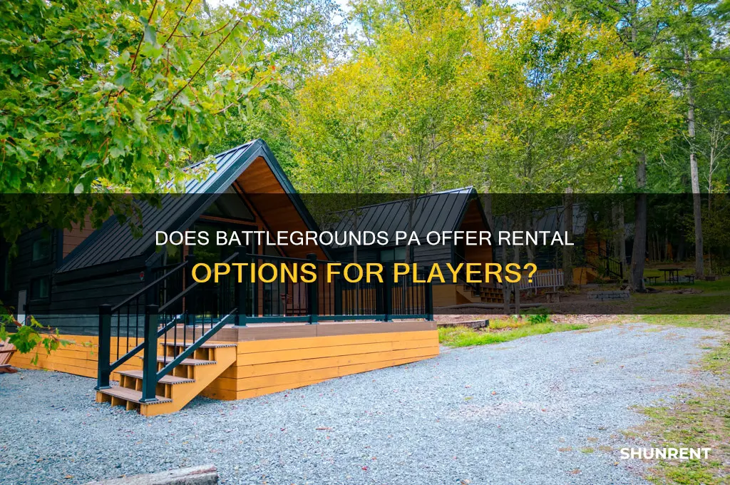 does the battlegrounds in pa have rentas