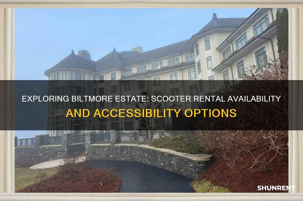 does the biltmore have scooters to rent