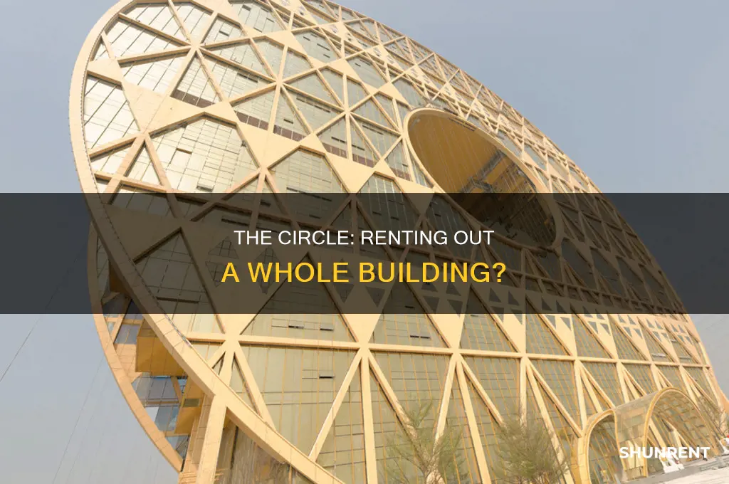 does the circle rent out the whole building