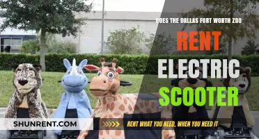 Dallas Fort Worth Zoo: Electric Scooter Rentals?