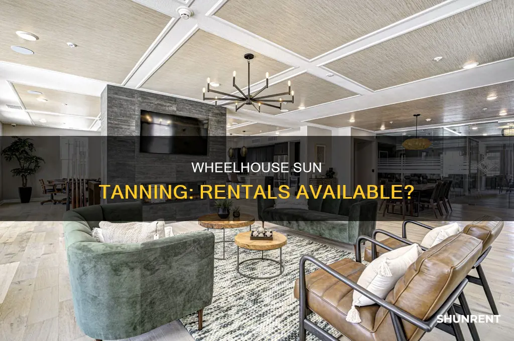 does the detroit wheelhouse have sun tanduns to rent